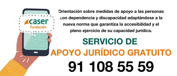 Teléfono de servicio de apoyo jurídico gratuito: 91 108 55 59