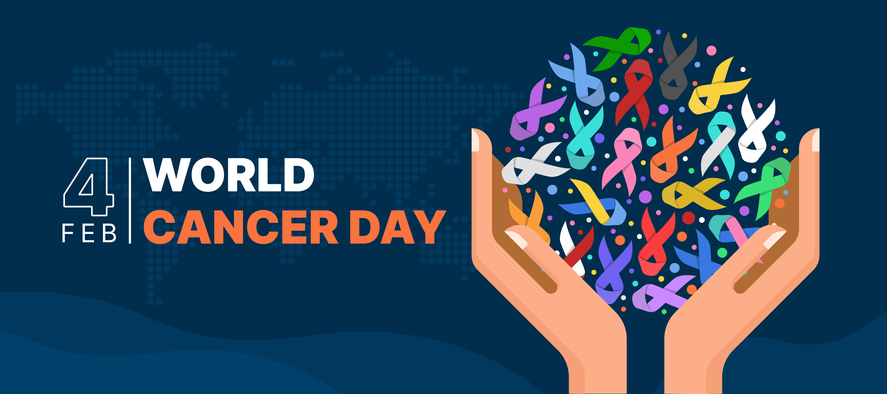 Foto del visual del dia mundial contra el cancer