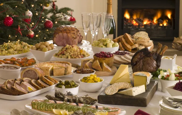 Foto de mesa Navideña