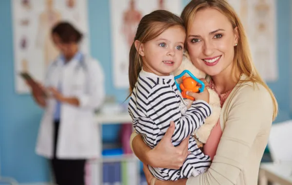 Foto de una mujer con su hija