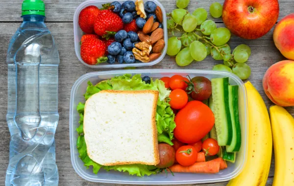 Foto diferentes productos alimenticios