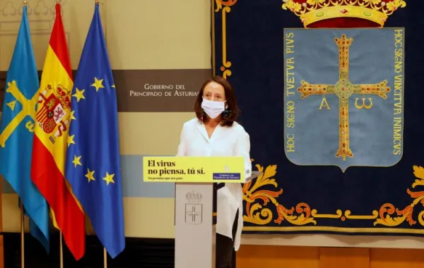 Foto de la presentación institucional de los presupuestos en Asturias