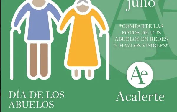 Foto de la campaña del dia de los abuelos visibles