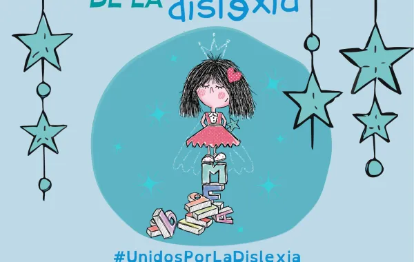 Foto del cartel del dia internacional de la dislexia