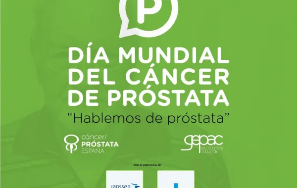 Foto del cartel hablemos de próstata