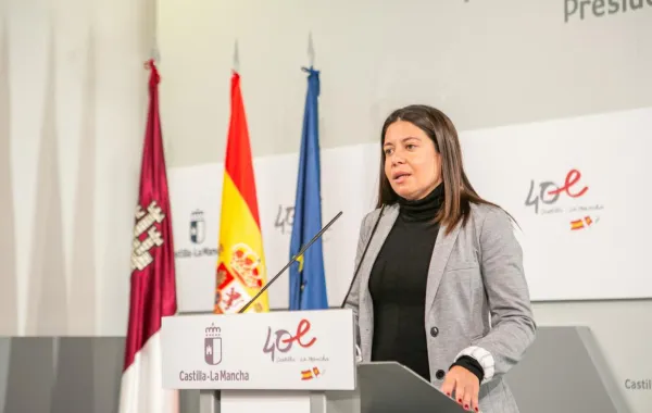 Foto de la consejera de Bienestar Social de Castilla-La Mancha