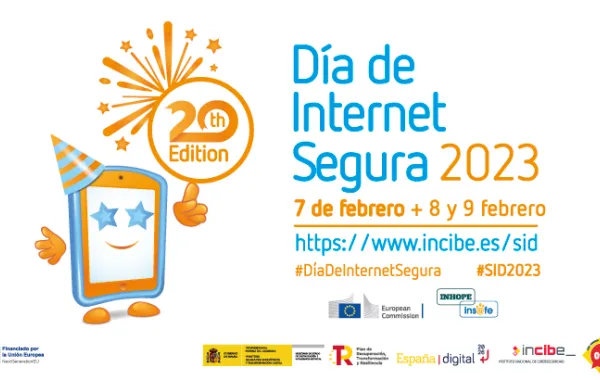 Foto del carte del dia de interne segura 2023