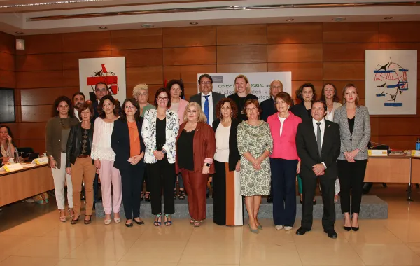 Foto con las personas participantes en el Consejo Territorial 