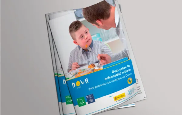 Foto de la guia sobre la enfermedad celiaca y sindrome de Down