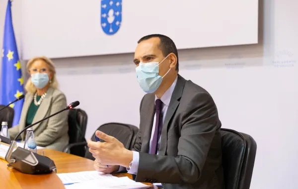 Foto del l director general de Mayores y Personas con Discapacidad de la Xunta de Galicia