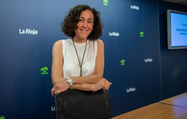 Foto de la directora general de Dependencia, Discapacidad y Mayores de la Rioja