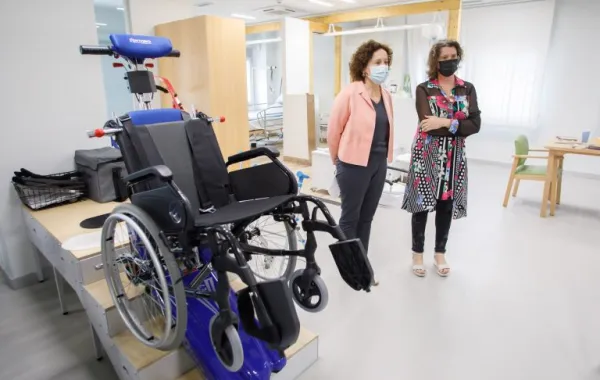 Foto de la presentación de los servicios de apoyo en Navarra