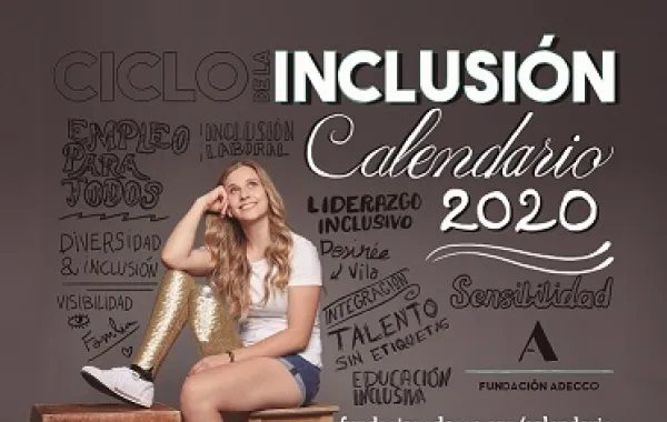 Foto de la portada del calendario inclusion 2020