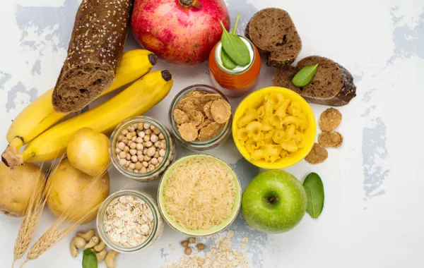 Foto de varias frutas y verduras