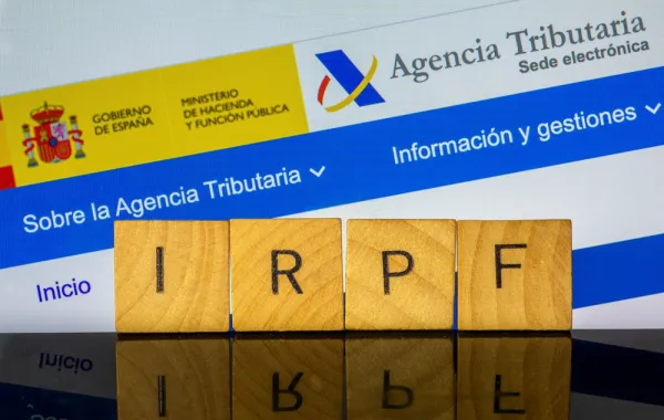 Foto con la palabra IRPF