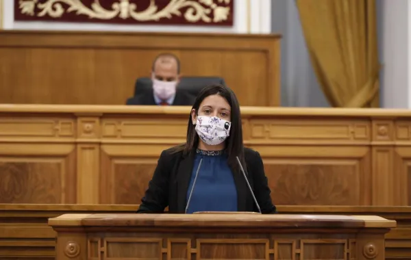 Foto de la consejera de Bienestar Social de Castilla La Mancha