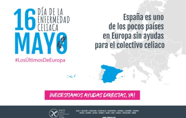 Foto del cartel del día de la enfermedad celiaca