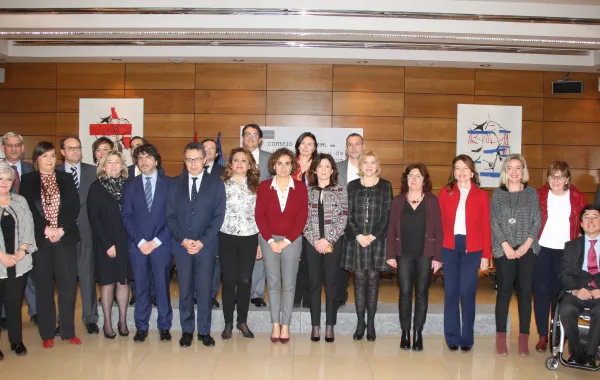 Foto oficial de personalidades políticas