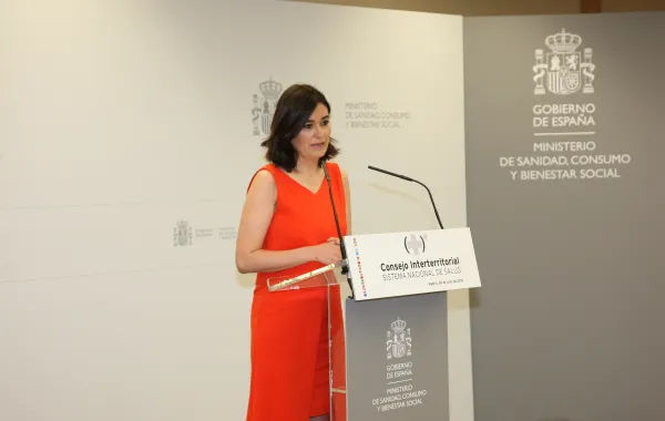 Foto de la nueva ministra de Sanidad Carmen Monton