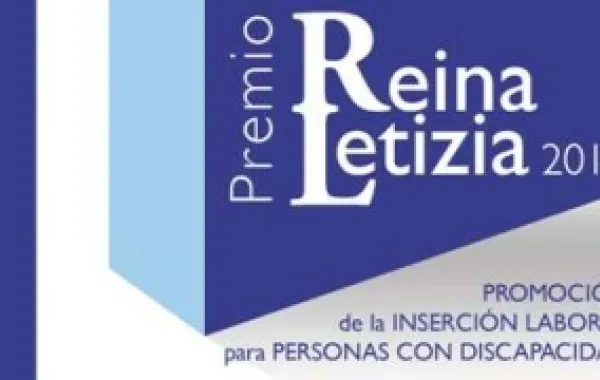 Foto de cartel de convocatoria de los Premios Reina Letizia 2018