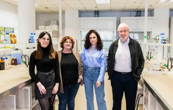 Fotografía del equipo de investigación del proyecto para detectar el ritmo de envejecimiento