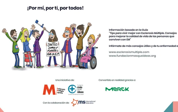 Foto de cartel de tips para vivir mejor con esclerosis mutliple