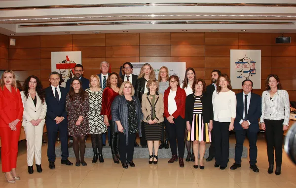 Foto de todas las personas integrantes del l Consejo Territorial de Servicios Sociales y Dependencia,