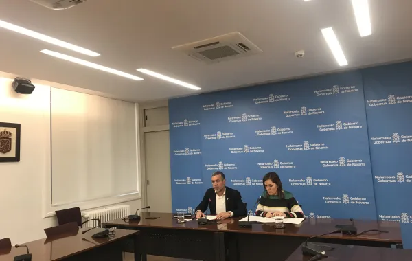 Foto de la presentacion en prensa de un nuevo decreto