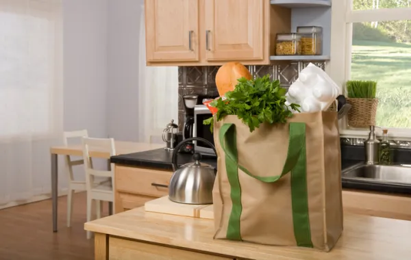 foto de una bolsa de la compra