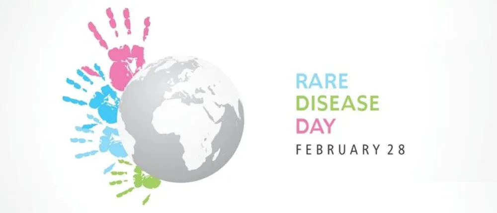 Foto del visual del día mundial de las enfermedades de raras