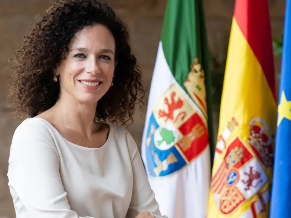 La consejera de Salud y Servicios Sociales de la Junta de Extremadura