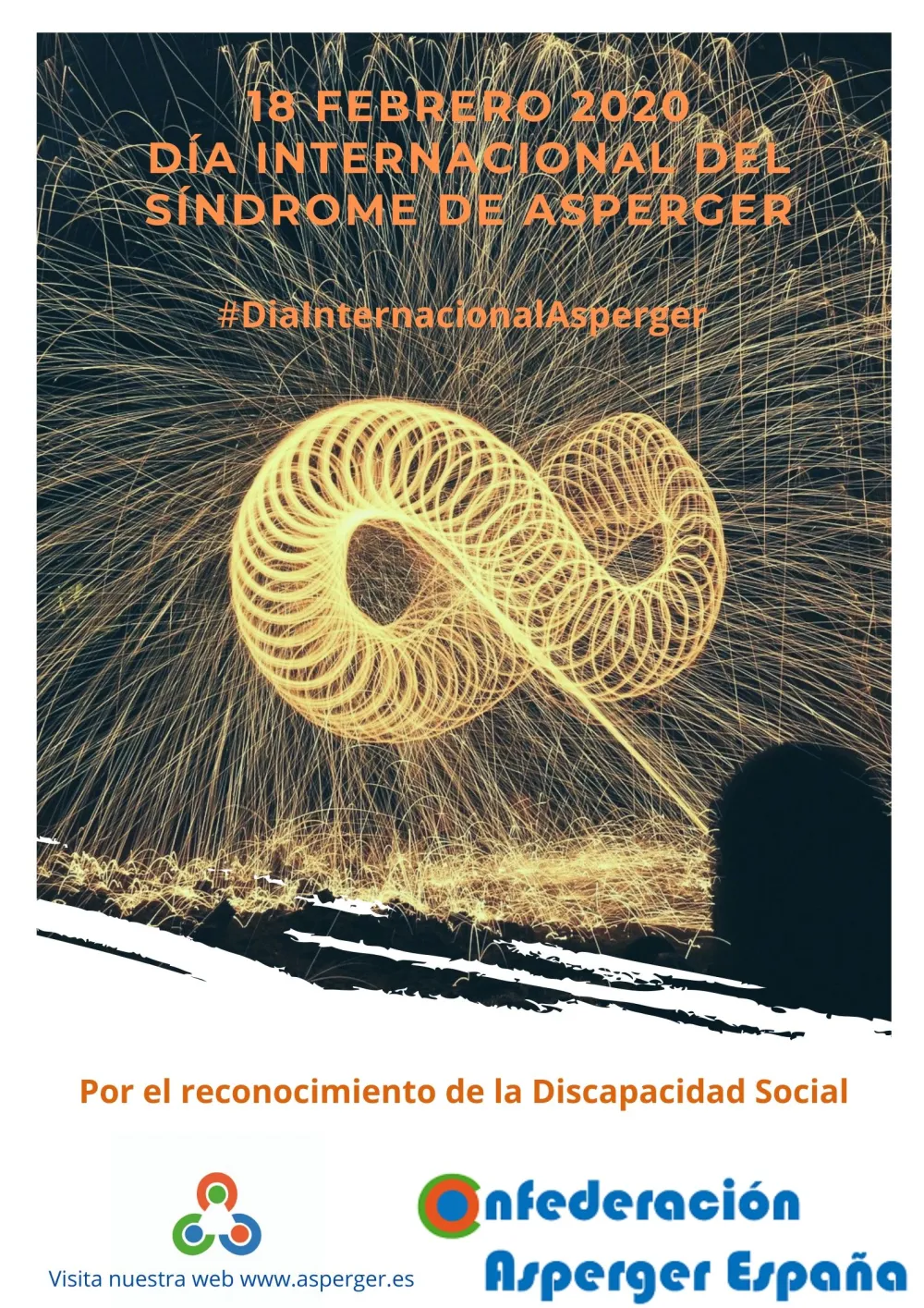 Foto del cartel del dia del asperger
