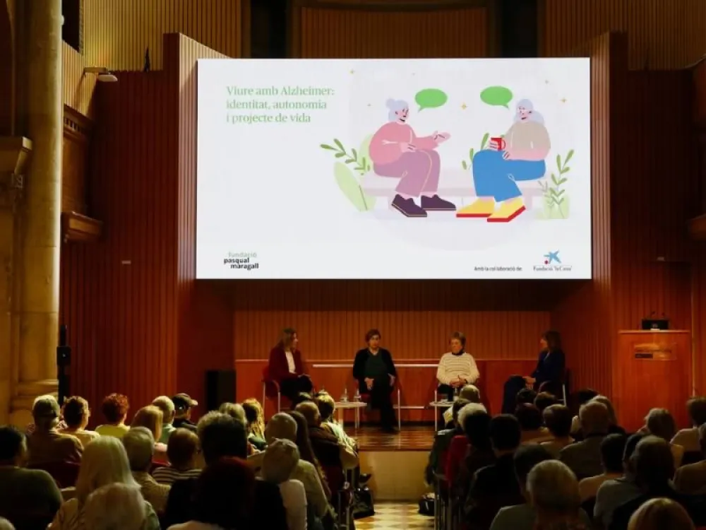 Presentación del programa piloto Plenamente Activas de la fundación Pasqual Maragall