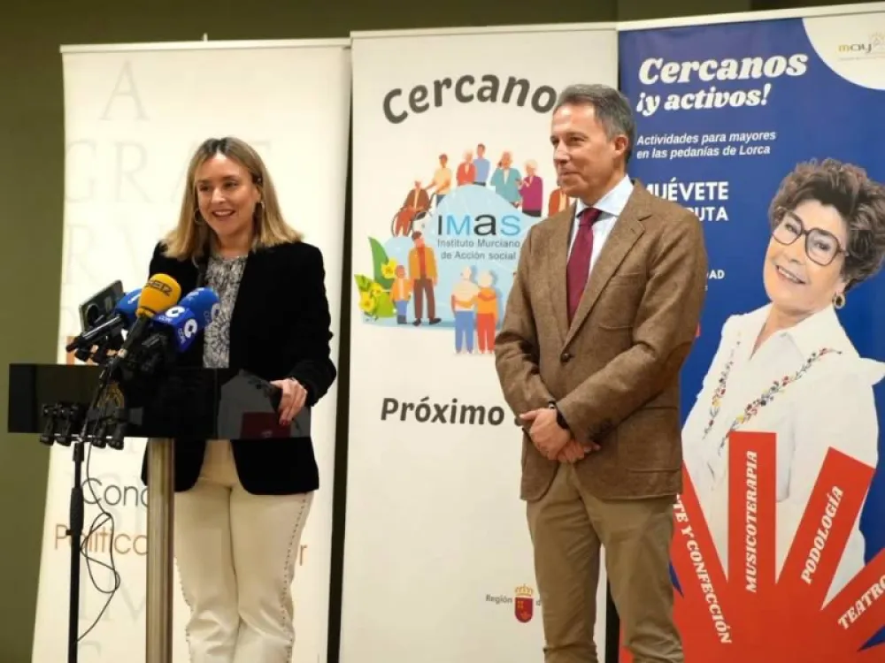 Presentación de la nueva edición del programa Cercanos destinada a ofrecer servicios esenciales a personas mayores